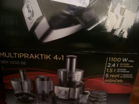Kuchynsky robot gorenje sbr100b multipraktik 4v1, gorenje
