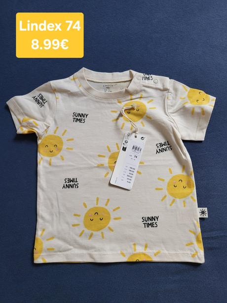 Lindex 74 tričko, 68–80