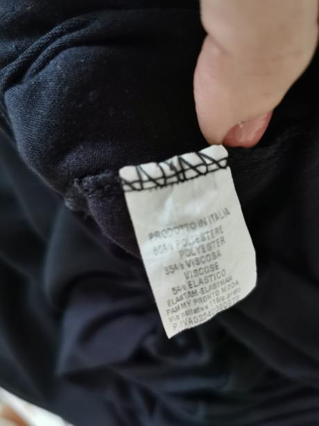 Šaty s viskózou made in italy, m