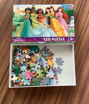 Krásne puzzle disney princess, 