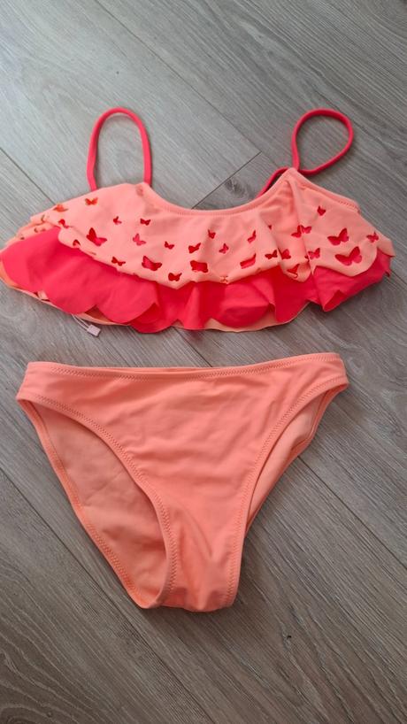 Dievčenské  plavky power  flower,, 140