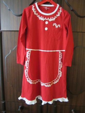 Vianočné šatičky--98/104, 104