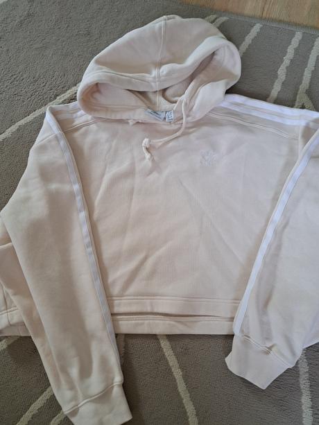 Crop mikina, adidas,s