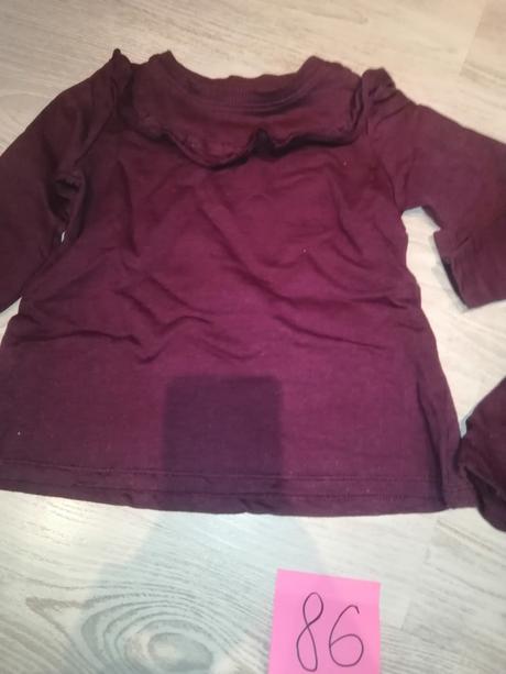 Mikiny veľ. 86 a 98 zn. fox&bunny bordové, fox & bunny,86