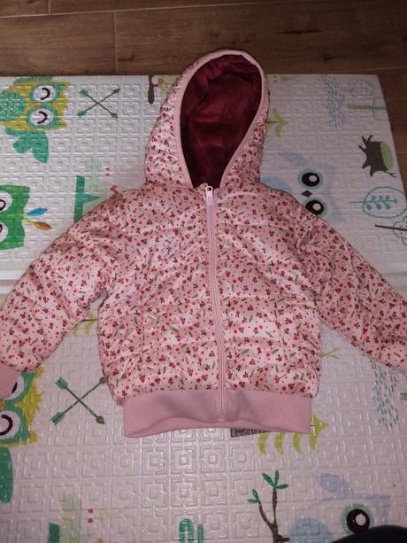Obojstranná bunda 86/92, lupilu,92