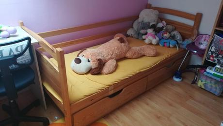 Detská posteľ, šírka (cm): 85,dĺžka (cm): 190