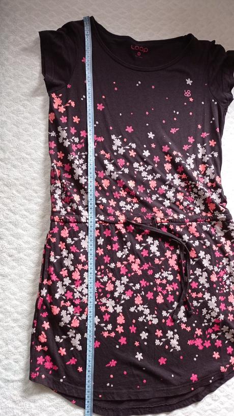 Šaty loap kvietky, loap,xs