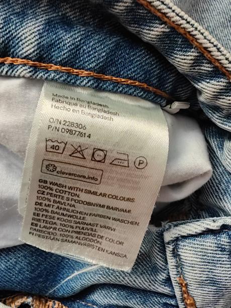 H&m moderné, štýlové, trendy dámske rifle, h&m,l