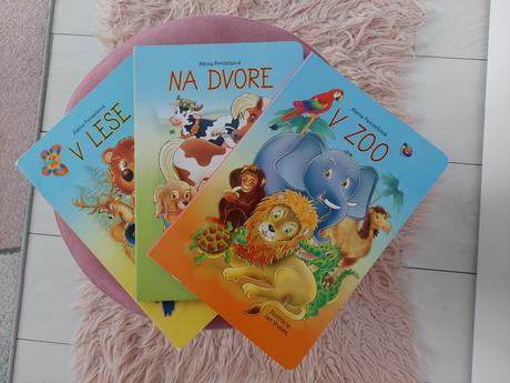 3 knihy o zvieratkách, 