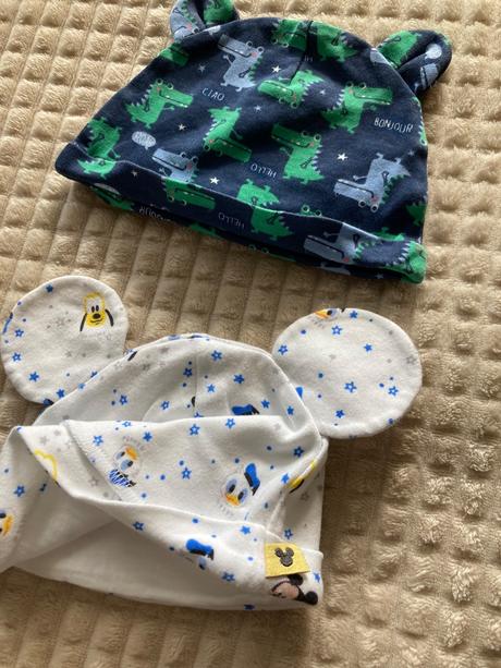 Tenké čiapky s uškami, disney,68