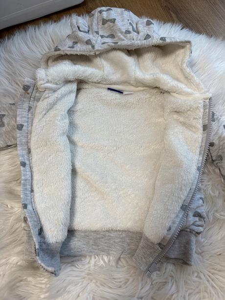 Zateplená mikina , bunda, lupilu,86