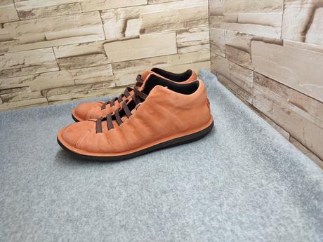 Camper 41 - kožené oranžové topánky, camper,41