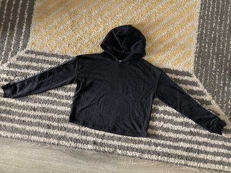 Zateplená crop mikinka 146/152, c&a,146