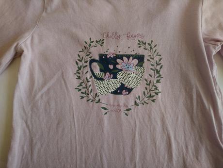 Svetlo fialové tričko s motívom, lupilu, 98-104, lupilu,104