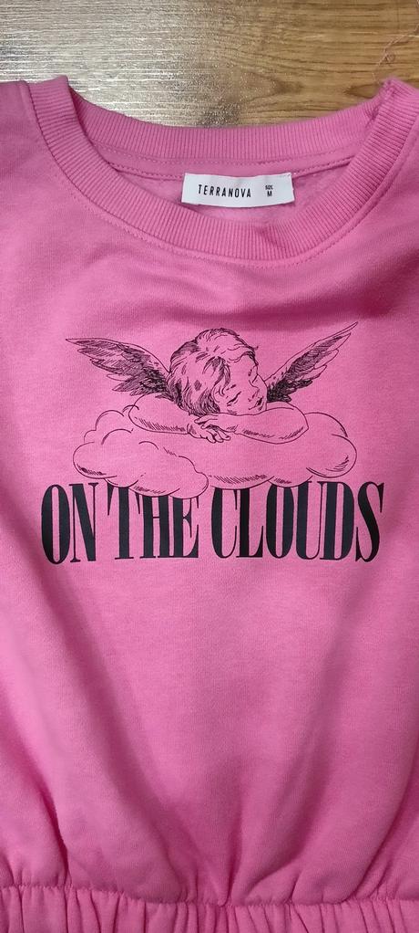 Ružová mikina, terranova,m