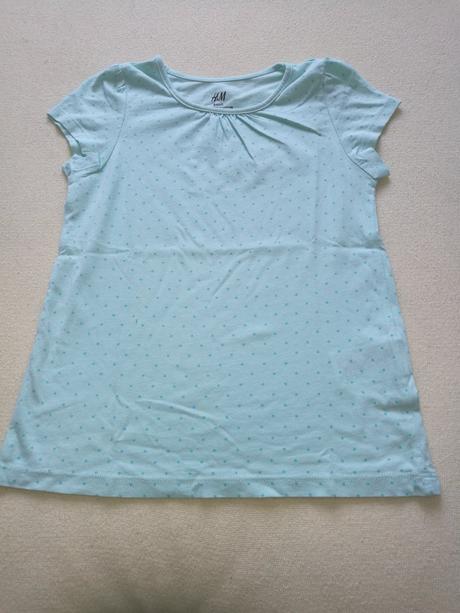Bodkované tričko, h&m,116