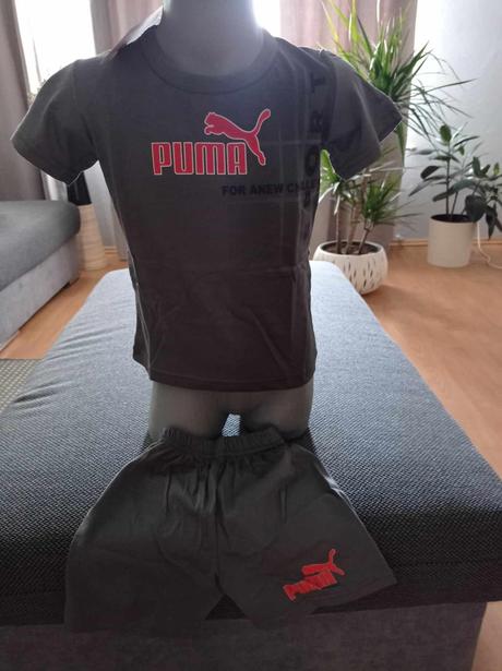 Letná súpravička pre chlapčeka 98-104, puma,104