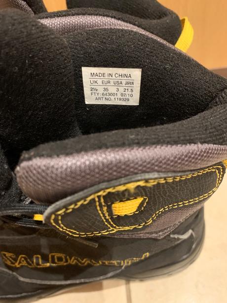 Topanky,  cizmicky salomon, salomon,35