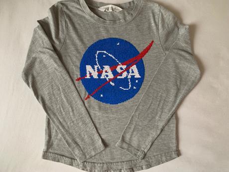 Tricko h&m a meniacimi flitrami, bushman,134