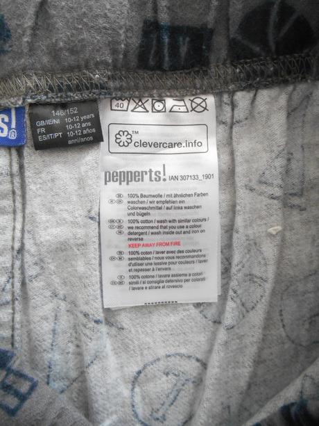 Pyžamové nohavice pepperts na 10-12 rokov, pepperts,146