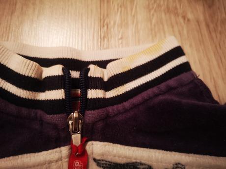 Fialová biela mikina, wojcik,86