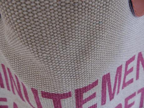 Plátenná vintage taška, 