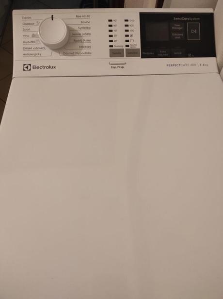 Práčka electrolux ew6tn14262c biela, electrolux
