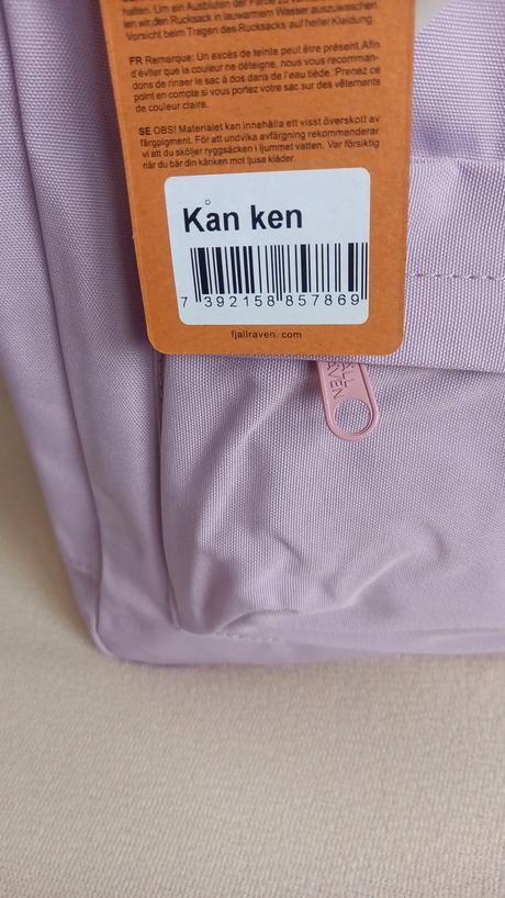 Nová taška fjällräven kånken, fjällräven