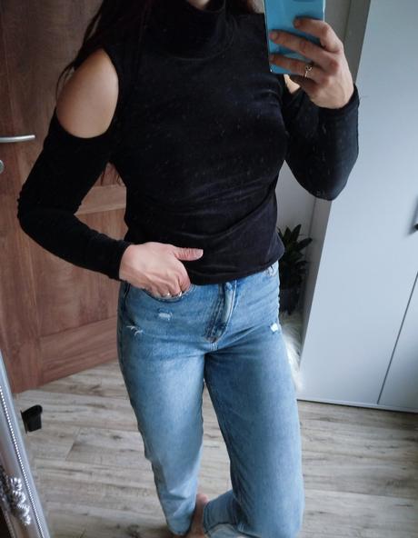 Cierne tricko hebke, zara,s