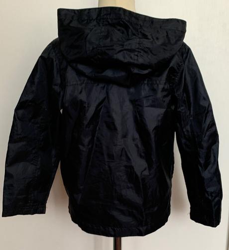 M&s čierna vetrovka s kapucňou (indigo), marks & spencer,116