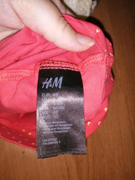 Srdiečková čiapka, h&m,68