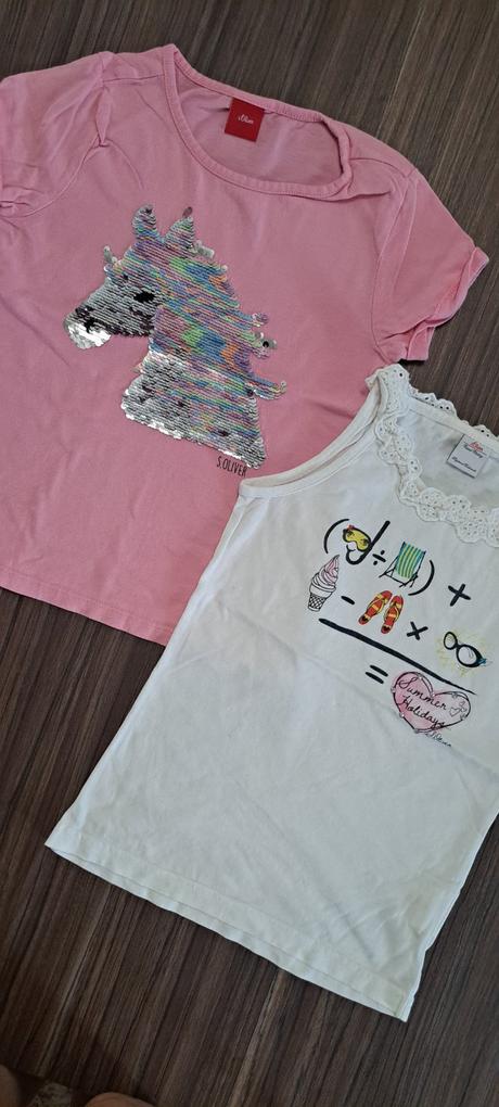 2x tričko, s.oliver,116