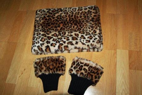 Súpravička nákrčníka + mini štucne, zara,128