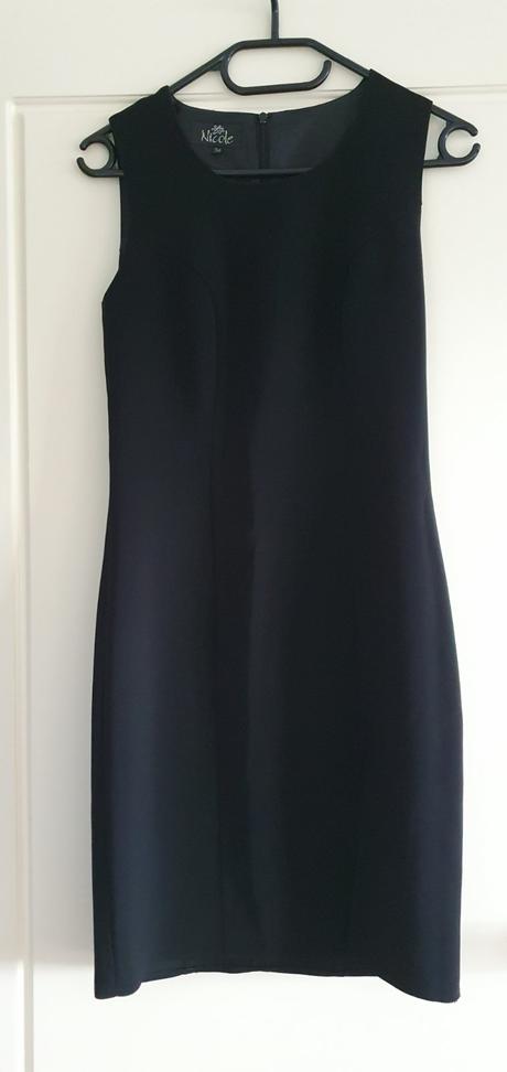 Kokteilové šaty čierne, 36