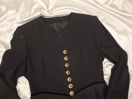 Luxusné vintage sako, 40