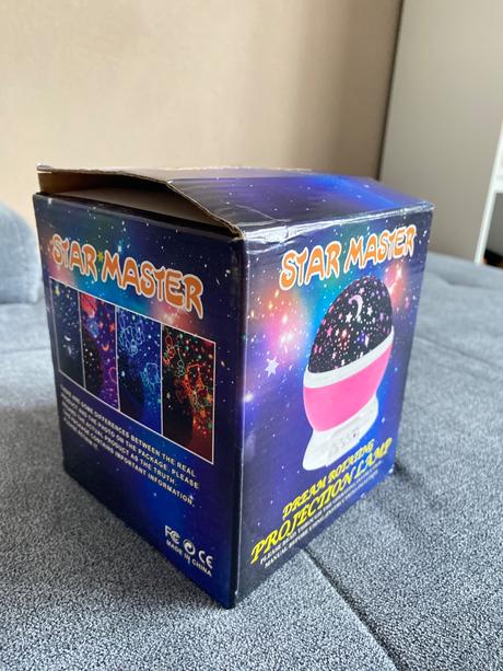 Star master projektor / svetielko hviezdna obloha,