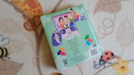Kniha s puzzle "aladin",