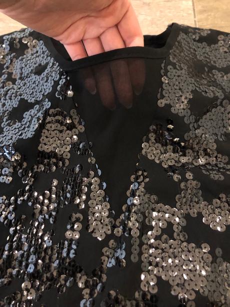 Flitrované tričko, lindex,xs