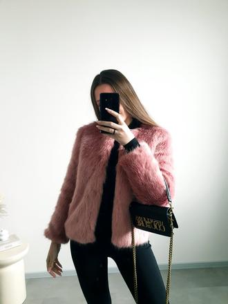 Kožúšok xs, bershka,xs