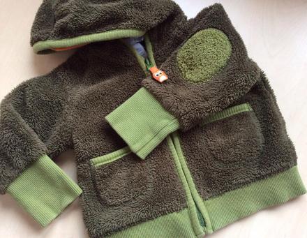 Tepla hunata mikinka, h&m,68