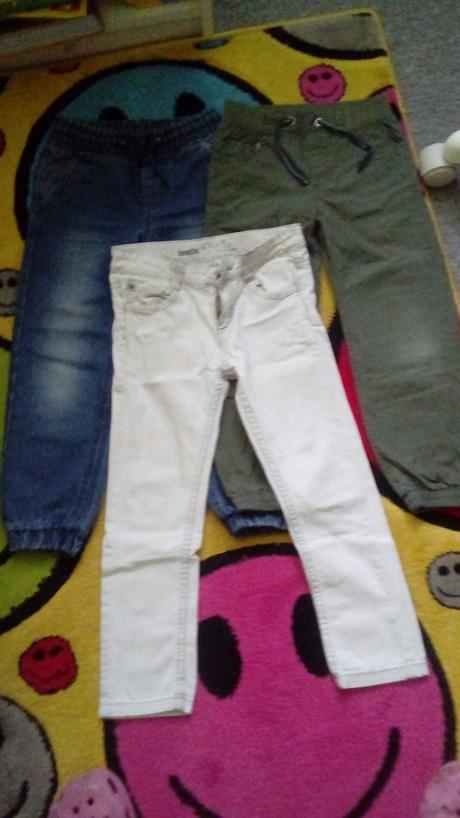 3x nohavice cena za všetky, lupilu,116