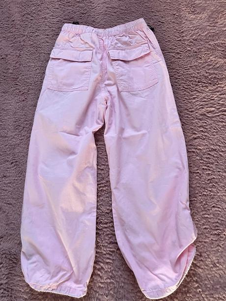 Ružové nohavice, h&m,146