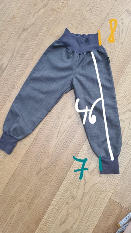 Sofshelove nohavky kiwi 92/98, 92