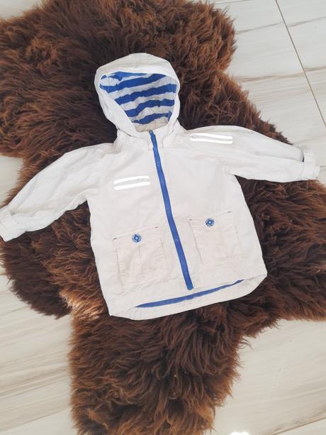 Detská pogumovaná bunda do dažďa 86 h&m, h&m,86