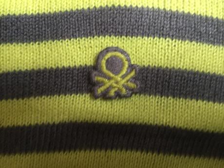 Originál benetton svetrík vel.120, ako nový, benetton,116