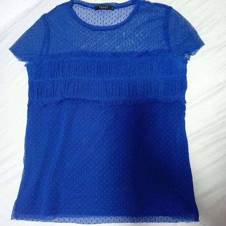 Modrá blúzka s bodkami mohito, mohito,s