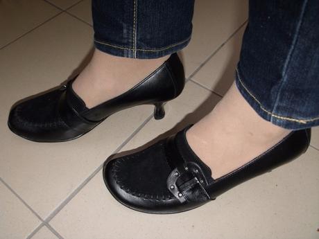 Spoločenské kožené topánky s 5 cm opätkom, 37