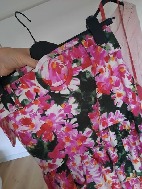 Zara kvetovaná sukňa, zara,xs