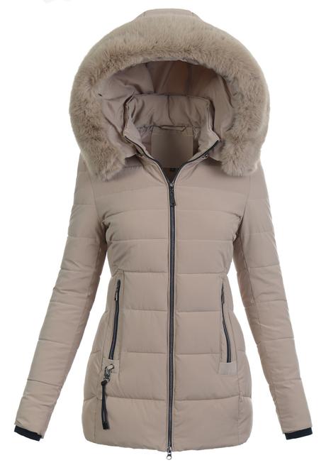 Dámska bunda na zimu hanna mix farieb, l / m / s / xl / xxl