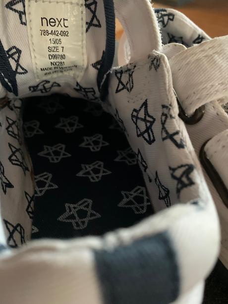 Letné tenisky -platenky zn.next, next,25